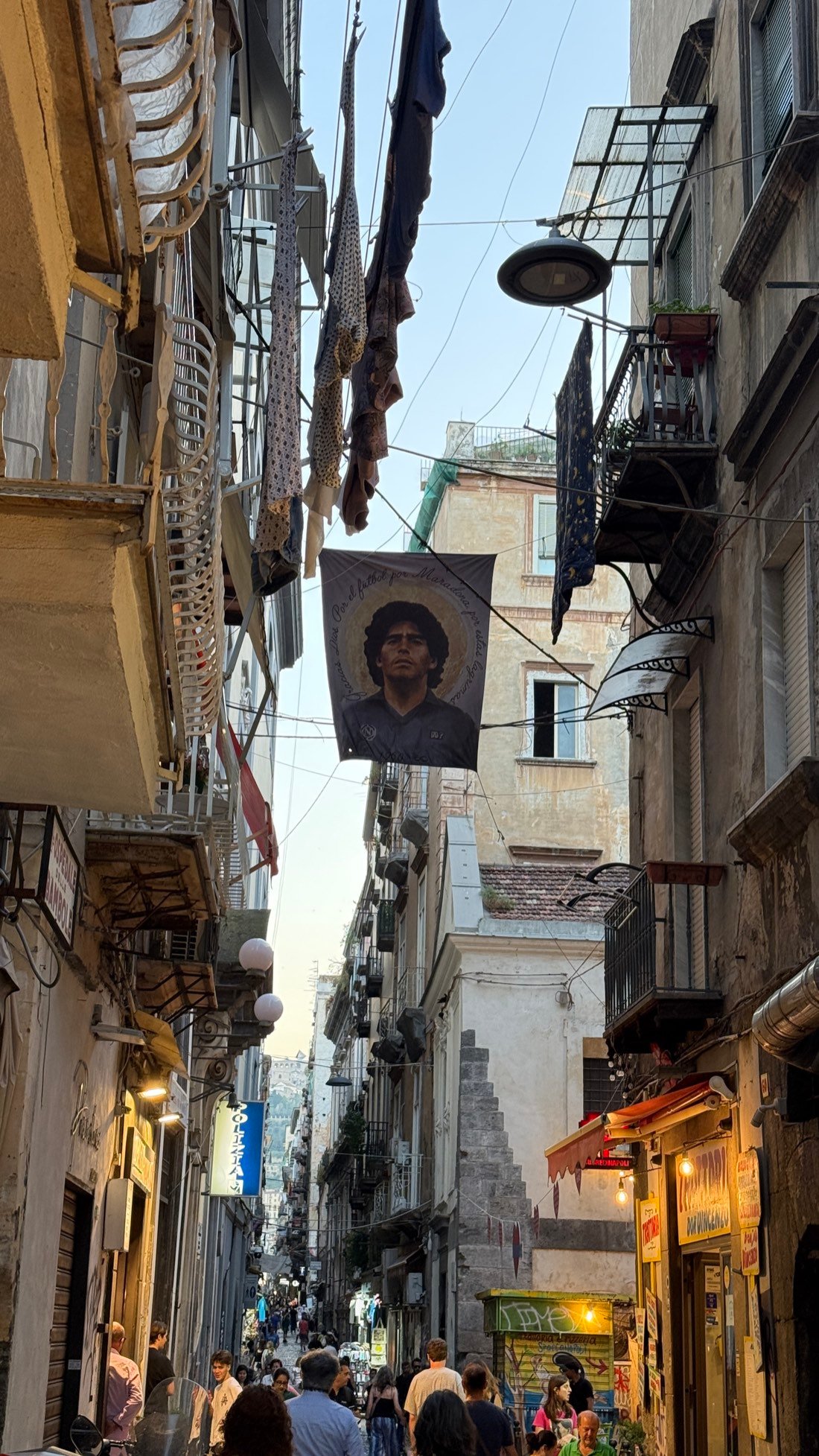 More streets of the Spanish Quarter in Naples