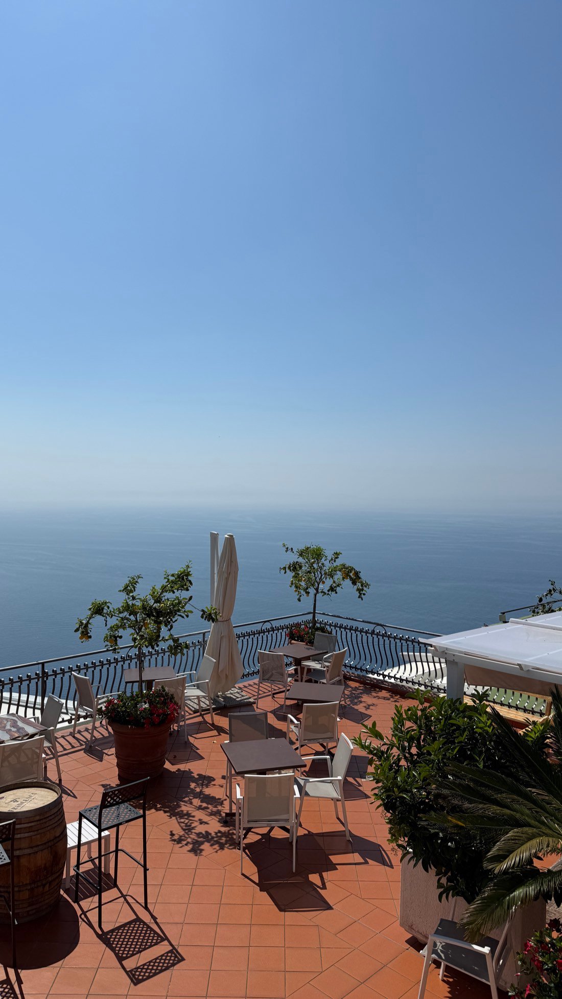 Coastal views from Ravello on the Amalfi Coast