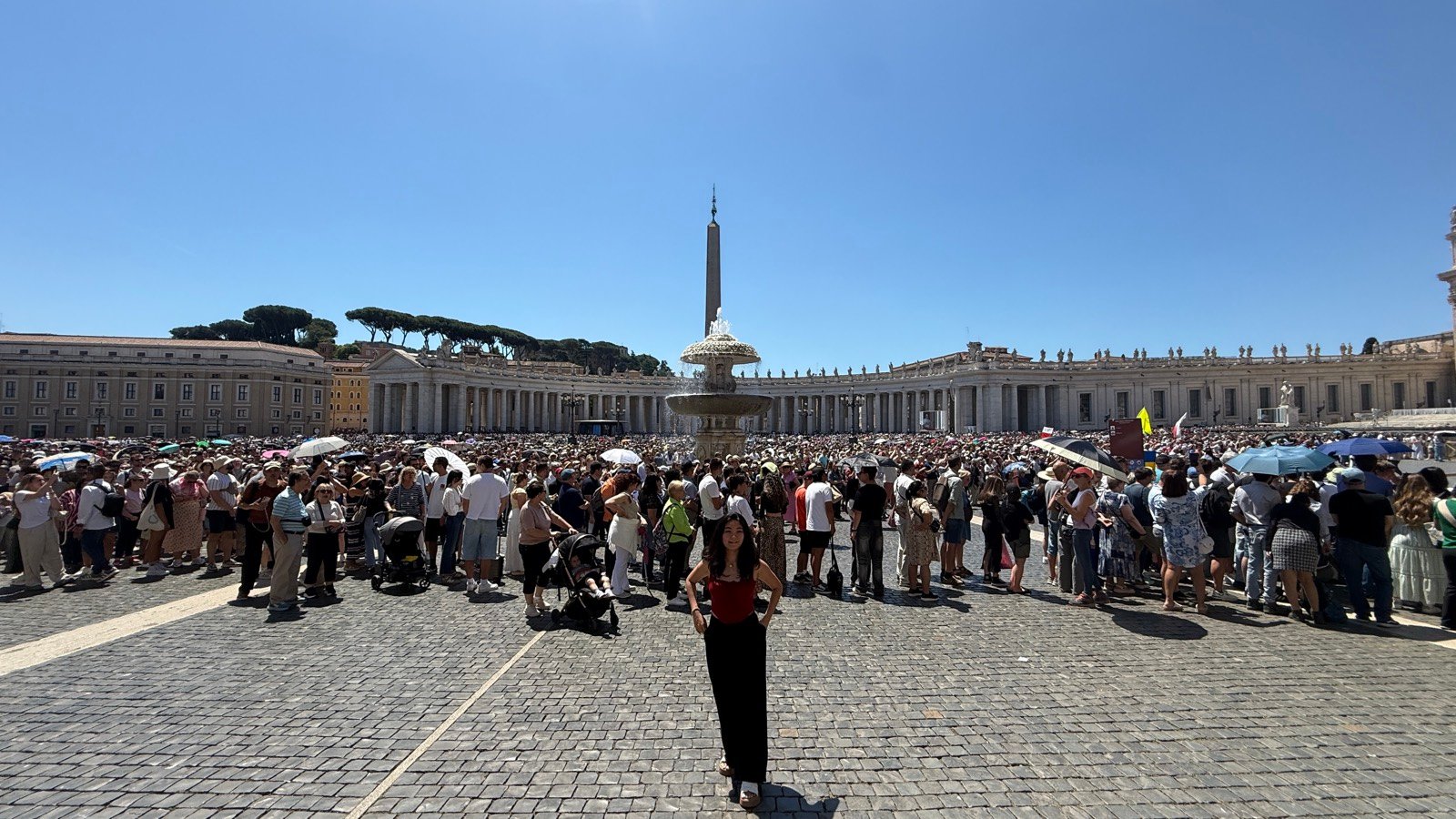 Inside Vatican City near St Peter's, Rome