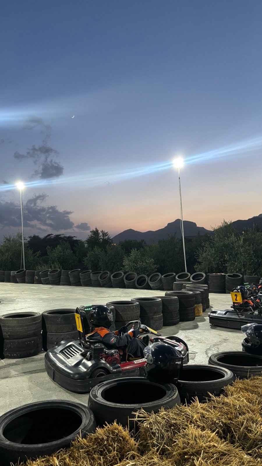 Karting for kids at the Rummana carnival